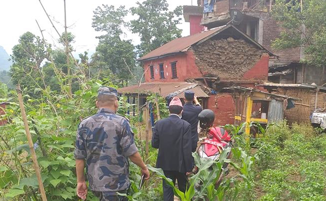 लमजुङ भूकम्प : थप दुईसहित ६ घाइते, २०० घरमा क्षति
